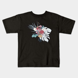 Flower Bouquet Kids T-Shirt